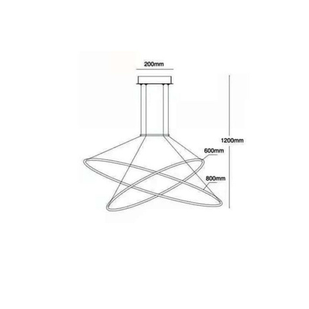 Light prestige Halifax wisząca czarna CCT LP-940/2P BK CCT