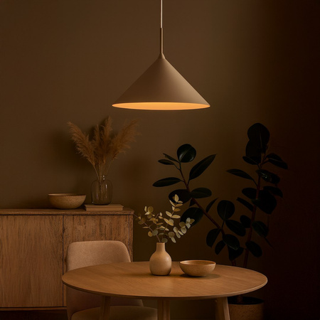 Lampa wisząca CAPITAL TAUPE Ø46cm 1xGX53 Kaszmir