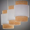 Lampa wisząca  Boho White 3xE27 listwa