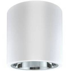 Oprawa natynkowa  JUPITER 17 MD-5011 okrągła biała metalowa 1xE27