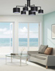 Lampa sufitowa K-4321 z serii SIMONE BLACK