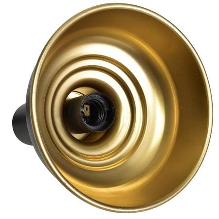 Lampa podłogowa MARGO BLACK/GOLD 2xE27