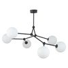 Lampa sufitowa FAIRY Black 6xG9
