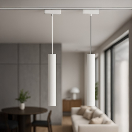 Slim Magnetic Track Biały pendant 6W LED Tuya CCT
