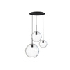 Nowodvorski Lampa wisząca szklane kule SPHERE 