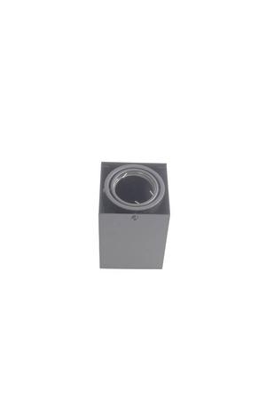 LAMPA SUFITOWA BLOCCO SZARY 1x7W GU10 LED