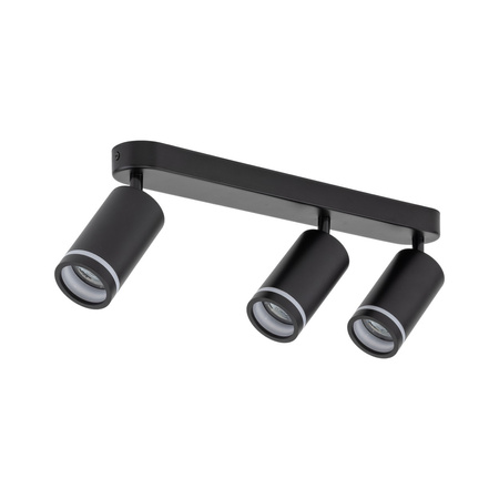 Lampa sufitowa JET Black 3xGU10