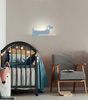 Lampa kinkiet półeczka LED niebieski piesek Dog 21-02976