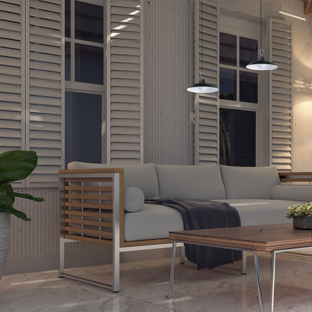 Lampa ogrodowa wisząca Solarna Saturn Pojedyńcza