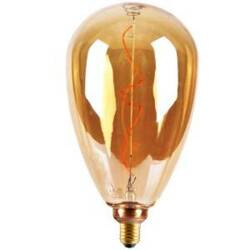 Żarówka dekoracyjna DecoVintage Led Filament S173 Amber E27 4W 260lm 1800K