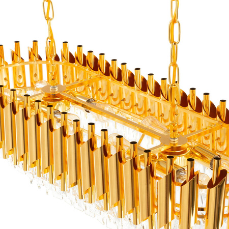 Lampa kryształowa luksusowa żyrandol Luxury GOLD WSC025