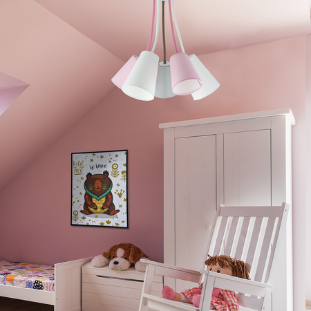 Lampa sufitowa WIRE KIDS 5xE27