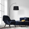 Lampa podłogowa ORTA Black 1xE27