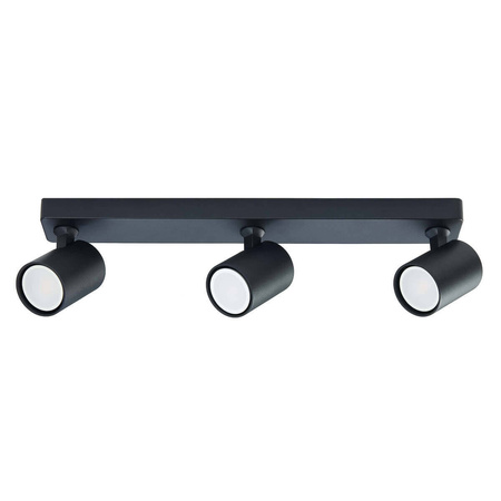 Lampa Spot Snow 3xGU10 czarna