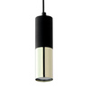 Tk Lighting TRACER BLACK GOLD lampa wisząca 1xGU10