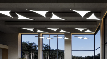 Oprawa MI-SAIL-AL, zwieszana, 69W, 4000K, bez zasilacza, 24VDC, IP20, biały lakier mat RAL9010