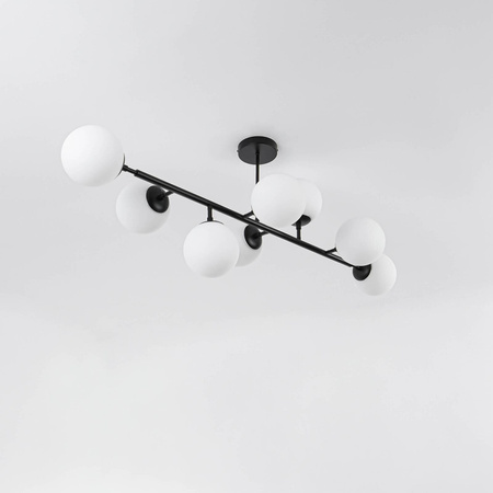 Lampa sufitowa Dorado 8xE14 czarna