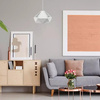 Oprawa Zwieszana V-TAC Pastel Biały Seria Pryzmat 310x180mm VT-7310-W 5 Lat Gwarancji