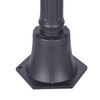 Lampa ogrodowa stojąca K-6006A CZARNY z serii LOZANA
