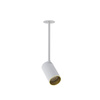 Nowodvorski Lampa podtynkowa biało złota MONO SURFACE LONG S 