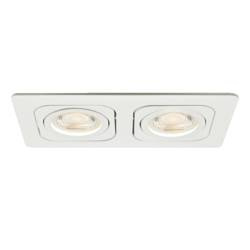 Oprawa OZZO KLINT2-221-WH podwójna kwadratowa biała