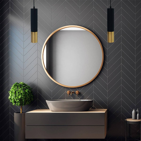 Tuba wisząca czarno-złota CIRCUS 290x60