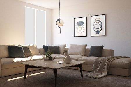 Unikalna lampa wisząca do gustownej sypialni K-5335 z serii VELA