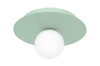 Lampa sufitowa w kolorze miętowym, plafon K-5453 z serii ROBIN