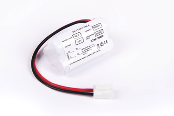 Pakiet akumulatorów NiCd 3,6V 800mAh HT do oprawy Starlet External 3W 1H / Orion II 100/150 1h - L51 x W30 x H28 / 96009