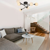 Lampa sufitowa Dorado 6xG9 czarna