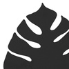 Kinkiet MONSTERA Black 3xG9