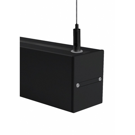 Kluś Zawieszka M4-12, czarny, stal nierdzewna, mosiądz, nylon