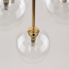 Lampa wisząca NILOS Black/Gold 5xG9