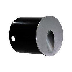 Oprawa schodowa podtynkowa LED 3W IP44 4000K okrągła szczotkowane aluminium