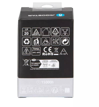 Żarówka LED GU10 6W 6500K ściemnialna