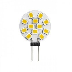Żarówka LED G4 3W 12SMD2835 okrągła mini zimna