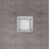 Oprawa elewacyjna ścienna LETI 100 SQUARE-GR wpuszczana szara Y LED GX53 3W 3000K
