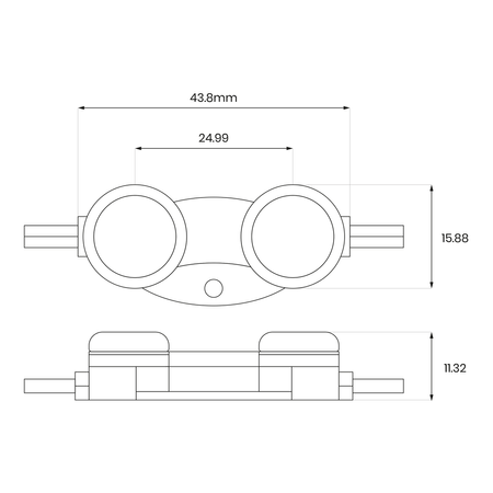 MODUŁ LED EKO-SSPRO2 9000K 0,72W 80S50