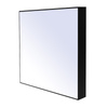 Panel natynkowy Mora 30x30 24W LED IP44 czarny