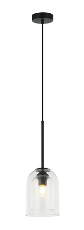 Lampa wisząca Elaris transparentna 1xE27