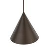 Lampa wisząca CONO Brown 1xE27 S