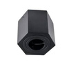Oprawa natynkowa HEXAGON czarna 1xGU10