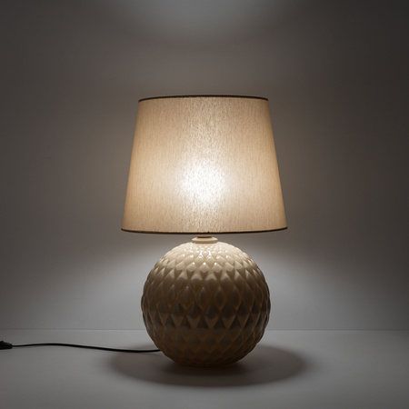 Lampka nocna SANTANA Ecru 1xE27