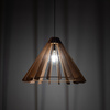 Lampa wisząca ERIS Wood 1xE27 1xE27