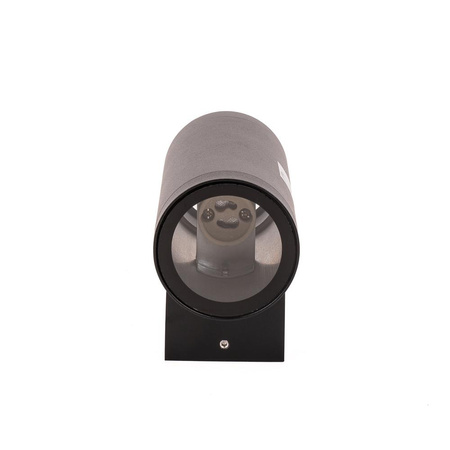 Kinkiet Ścienny Ogrodowy Elewacyjny V-TAC Góra Dół 2xGU10 Czarny IP54 VT-11015