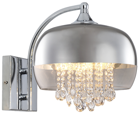 Kinkiet LUNA 1xE14 LED chrom