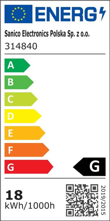 Plafon LED METIS 30 Chrom mat 4000K