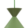LAMPA WISZĄCA MATTEO PEAPOD GREEN 1XE27  L