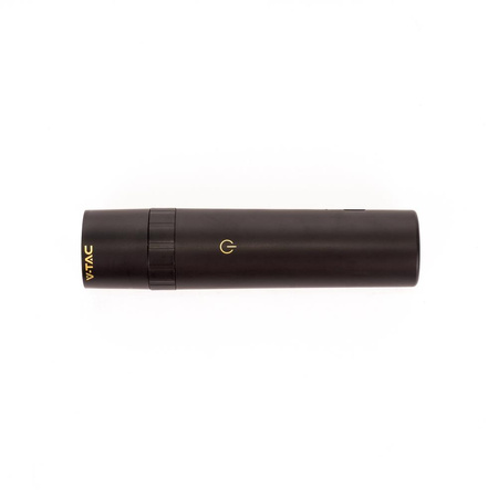 Lampka Biurkowa V-TAC 4w1 37cm Kinkiet Klips Latarka 3W LED Czarna 