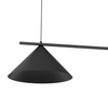 Lampa wisząca CAPITAL CZARNY 2XGX53